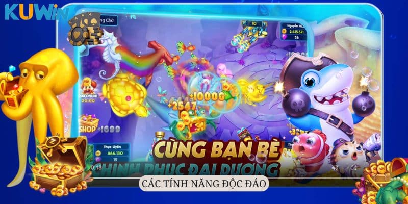 Những tính năng độc đáo được cải tiến trong bắn cá thần rồng