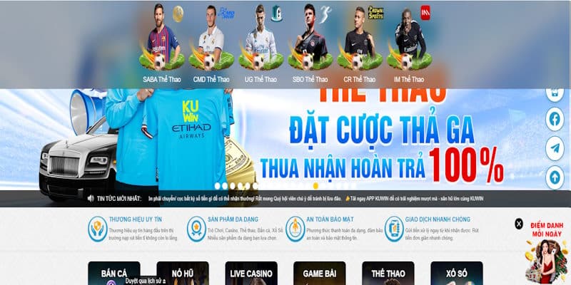 Thương hiệu đa dạng sảnh cược hấp dẫn